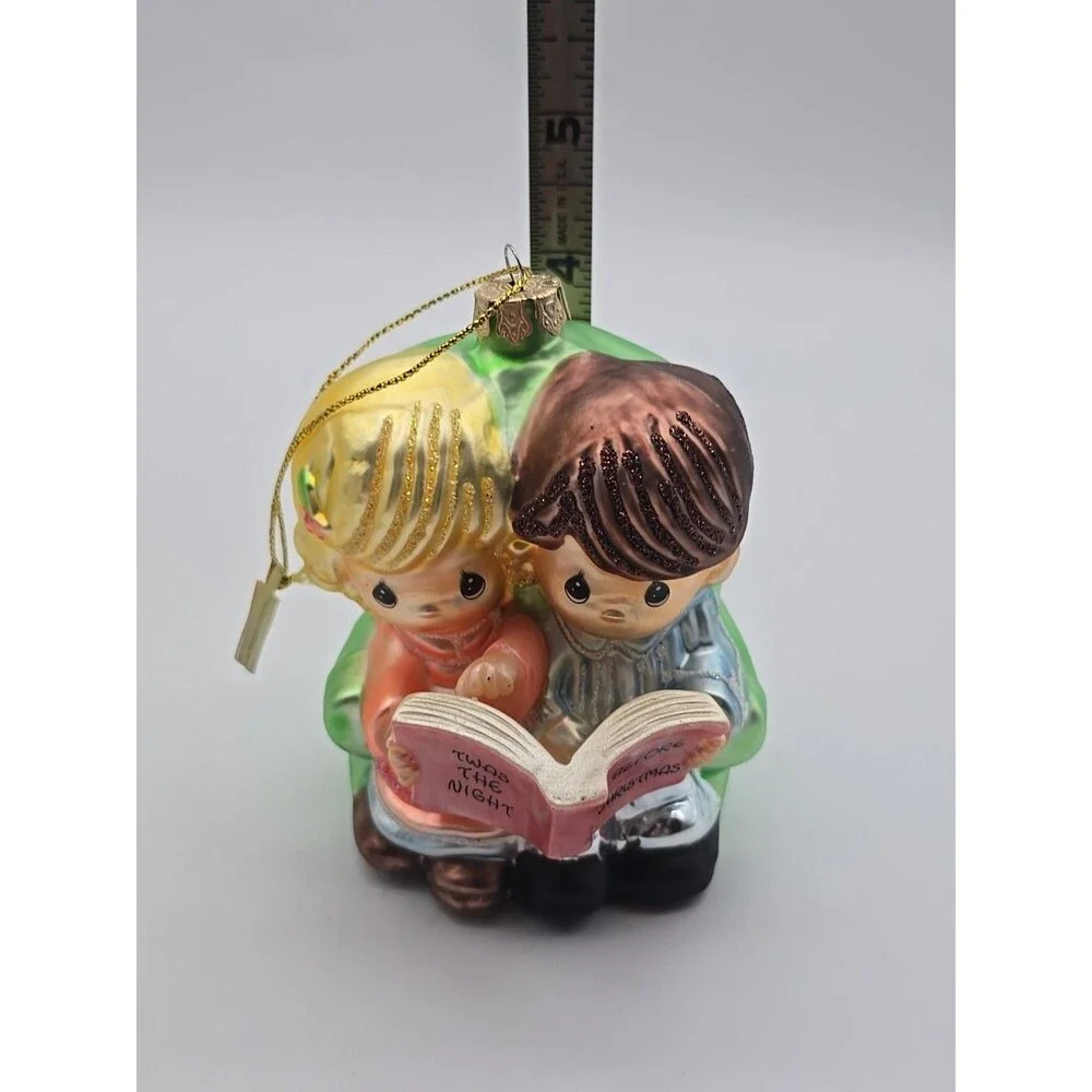 Precious Moments Blown Glass Ornament Twas The Night Before Christmas 2005 PMI